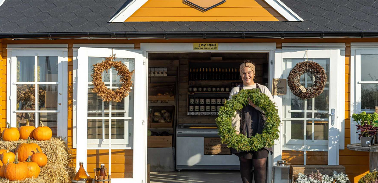 Gårdsbutikker og inspirasjonshager i Vestfold